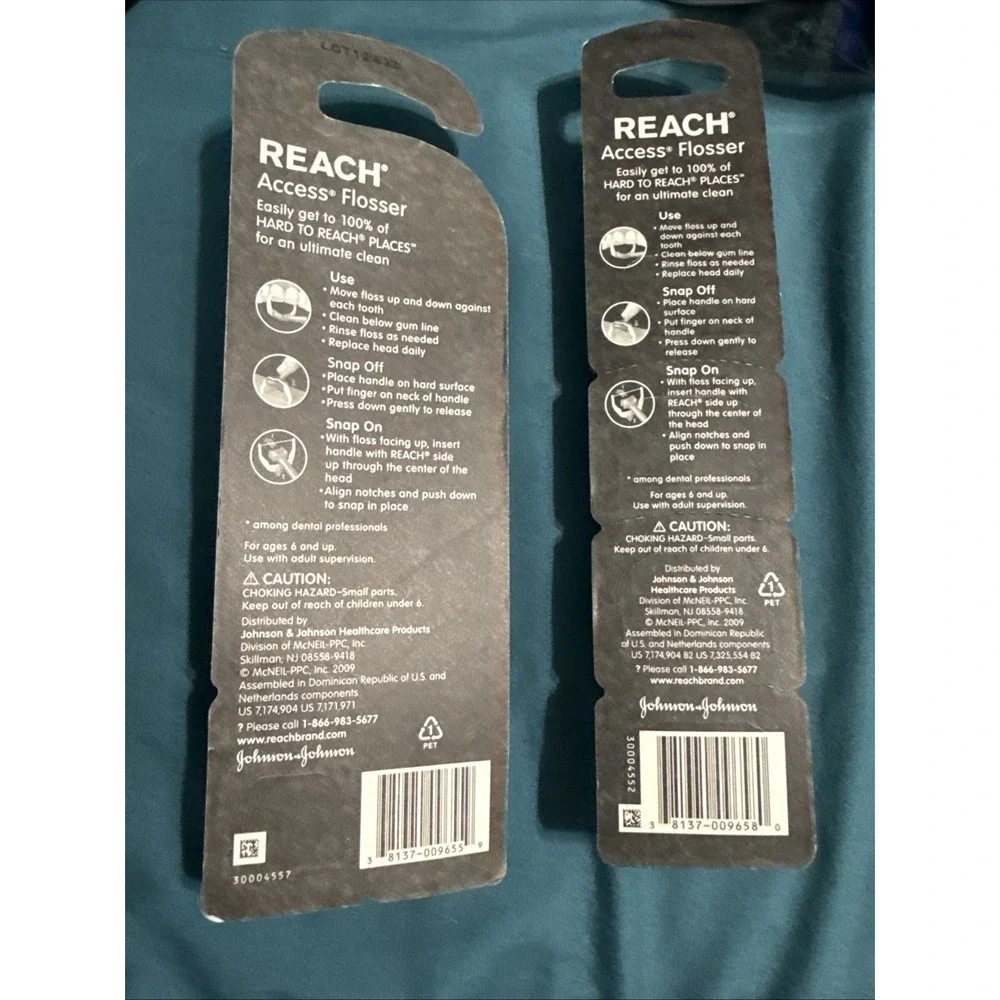 Reach‎ Access Flossed 8 Heads Green And 28 Fresh Mint Crystal Heads